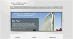 Desktop Screenshot of amariocassimirodasilva.adv.br
